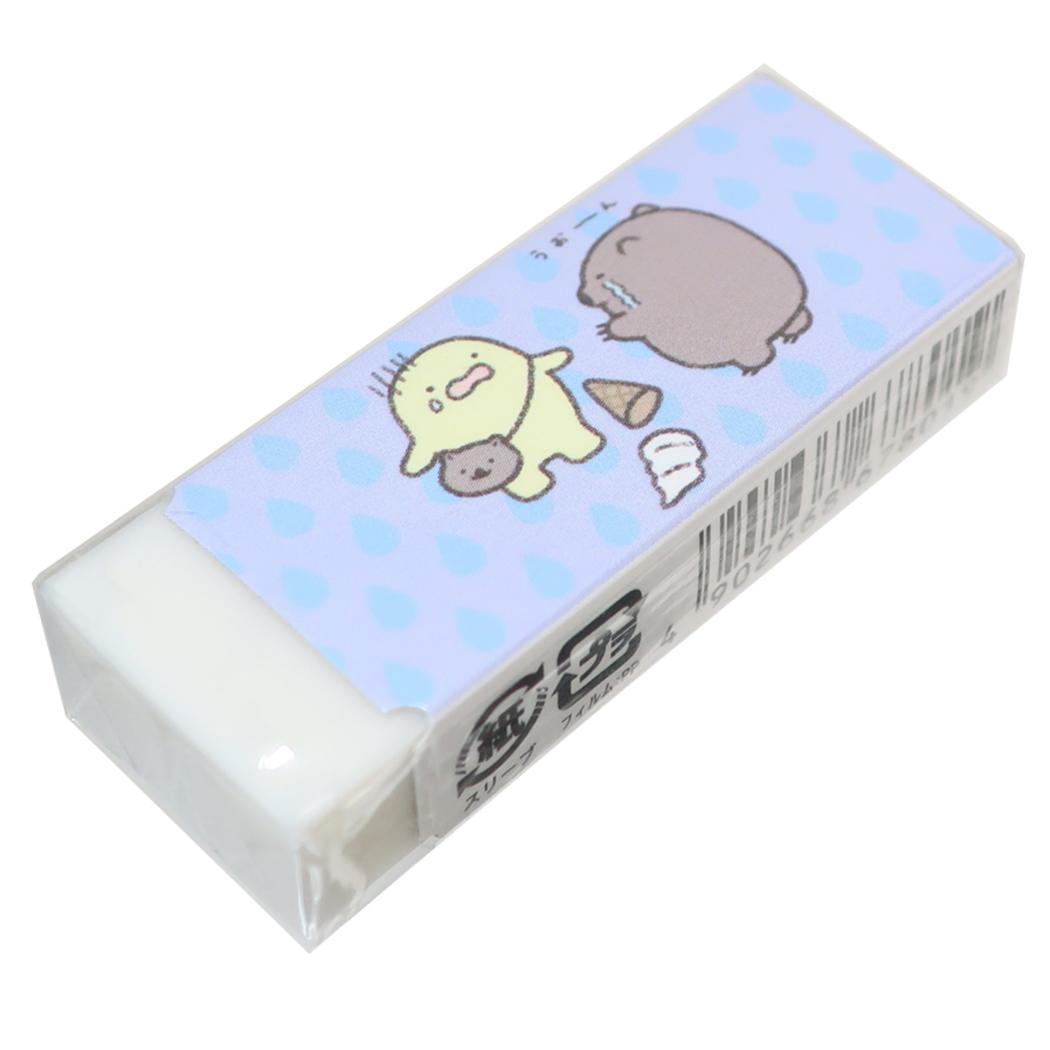 レーダー消しゴム けしごむ なんでもいきもの うぉーんばっととにんげん よこみぞゆり ヒサゴ 新学期準備文具 かわいい 日本製 メール便可