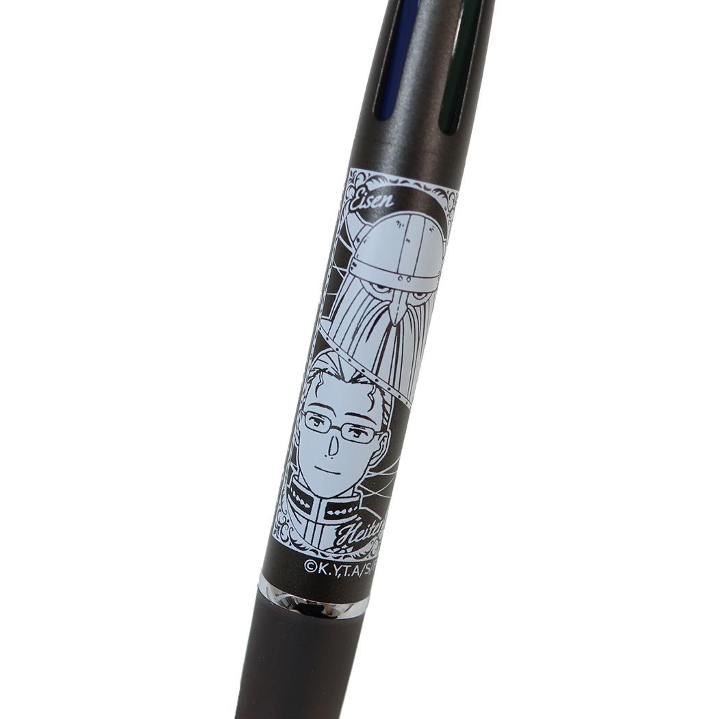葬送のフリーレン 多機能ボールペン Dr.Grip4+1ドクターグリップ アイゼン ハイター ヒサゴ 新学期準備 筆記用具 日本製 油性 キャラクター グッズ メール便可 シネマコレクション