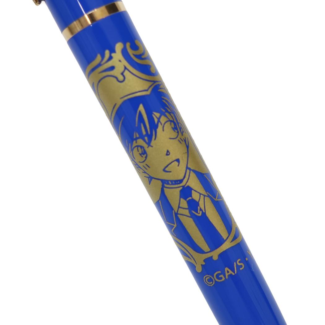 名探偵コナン ボールペン マッハボールインク 0.5mm 工藤新一 少年サンデー ヒサゴ 新学期準備文具 日本製 油性 アニメキャラクター グッズ メール便可 シネマコレクション