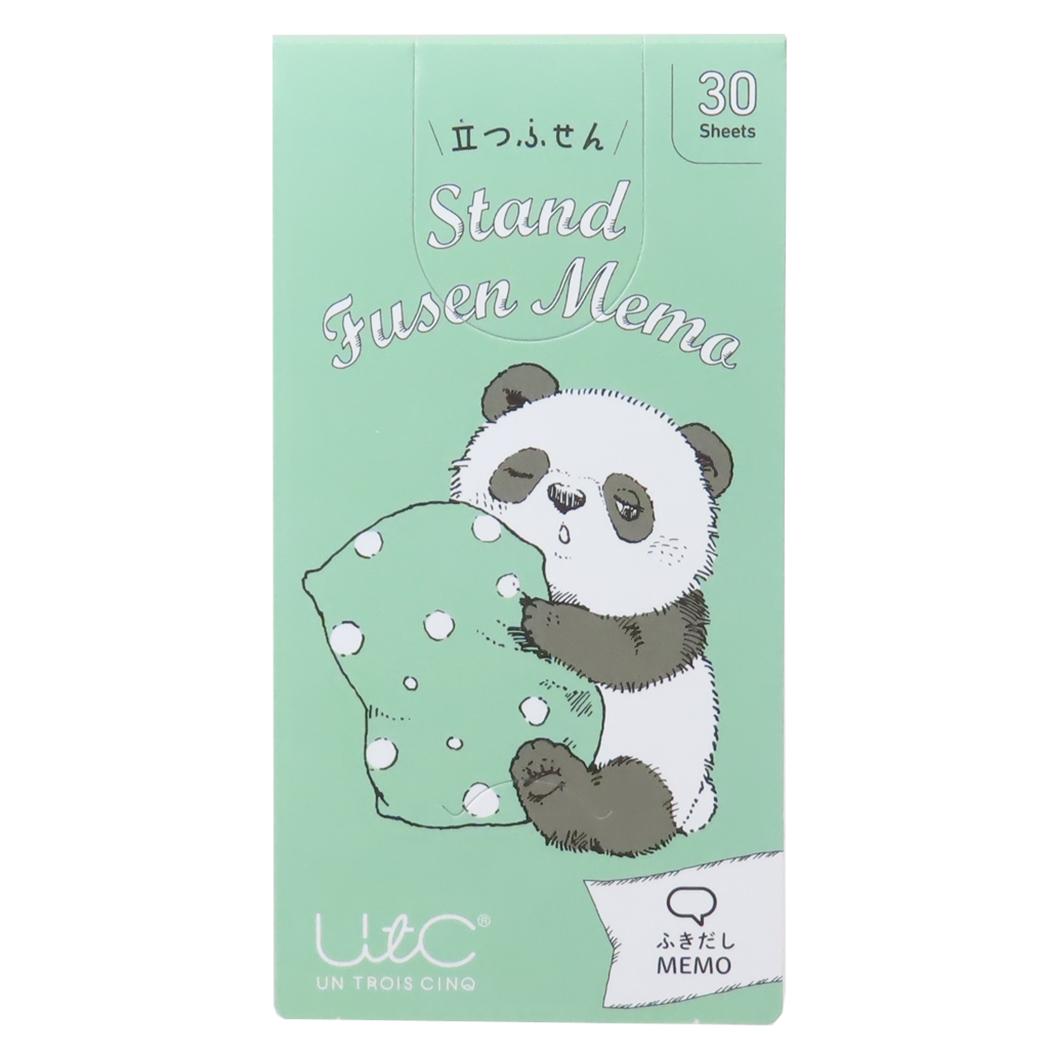 立つふせん 付箋 いわさきゆうし まだ眠たいパンダ ふきだし ヒサゴ 立つふせん かわいい メール便可