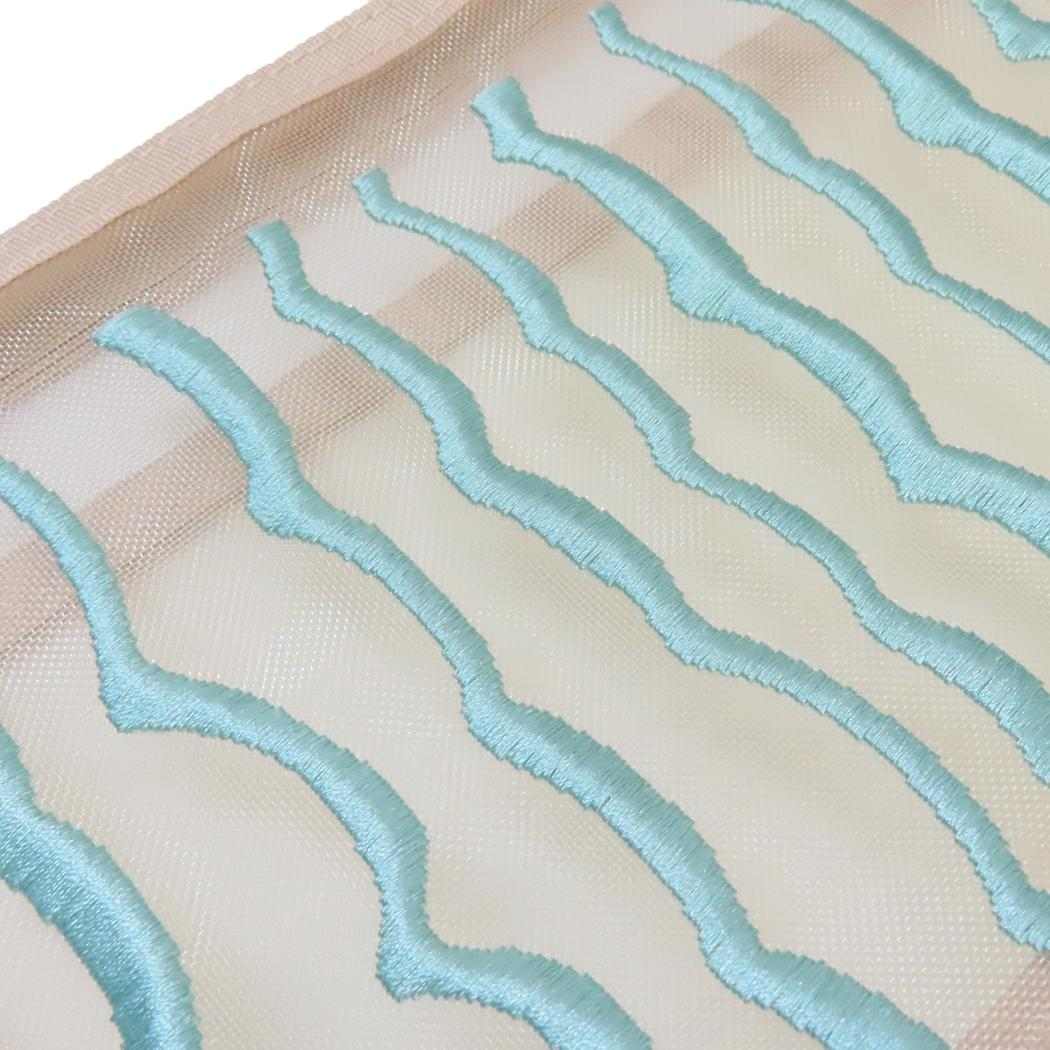 刺繍メッシュポーチ コスメポーチ ムラタトモコ Ripple リップル ヒサゴ 小物入れ かわいい メール便可