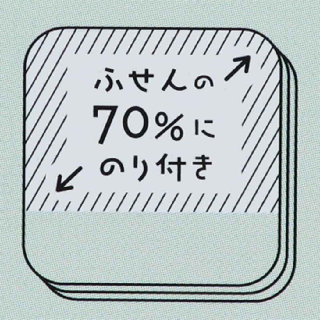 トコロコムギ 付箋 しっかり貼れるピタふせんM メモタイプ 忍びのコーヒーにゃんこ ヒサゴ メッセージカード ギフト かわいい グッズ メール便可 シネマコレクション