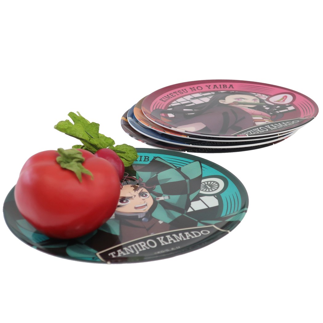 竈門炭治郎 メラミン プレート 鬼滅の刃 中皿 少年ジャンプ ハセプロ 割れにくい食器 アニメ