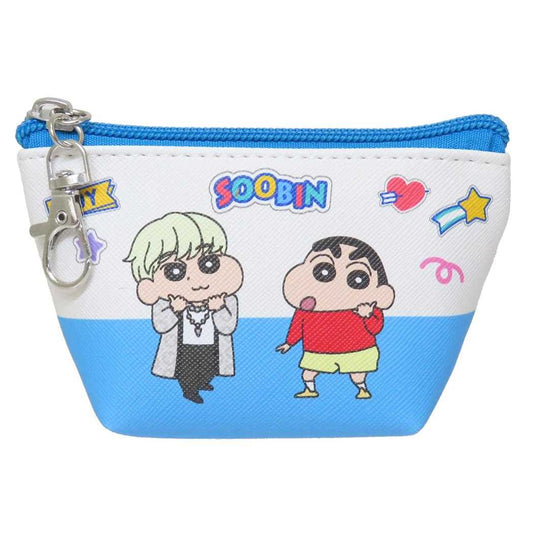 イヤフォンポーチ ミニポーチ TOMORROW X TOGETHER クレヨンしんちゃん SOOBIN ハセ プロ TXT K-POP アーティスト 小物入れ