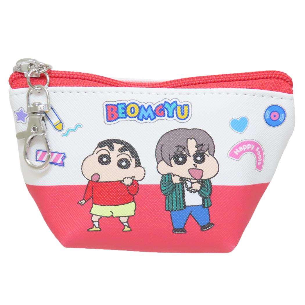 イヤフォンポーチ ミニポーチ TOMORROW X TOGETHER クレヨンしんちゃん BEOMGYU ハセ プロ TXT K-POP アーティスト 小物入れ