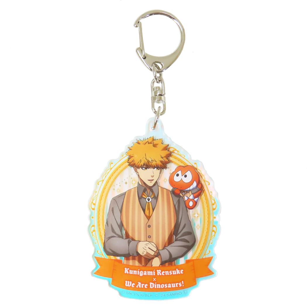 ブルーロックxサンリオキャラクターズ キーリング アクリルキーホルダー オーロラTYPE 國神錬介xウィアーダイナソアーズ！ サンリオ バンダイ アクキー 少年マガジン キャラクター グッズ メール便可 シネマコレクション