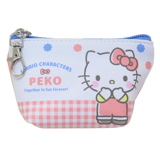 イヤフォンポーチ ミニポーチ PEKOxサンリオキャラクターズ ハローキティ サンリオ バンダイ イヤホンケース 小物入れ
