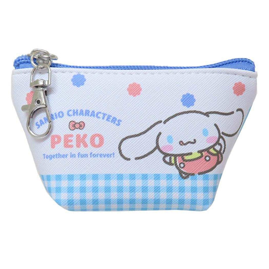 イヤフォンポーチ ミニポーチ PEKOxサンリオキャラクターズ シナモロール サンリオ バンダイ イヤホンケース 小物入れ