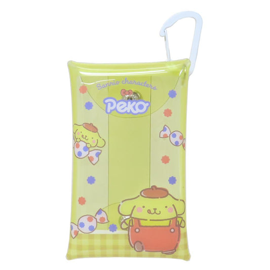 マルチクリアケースSサイズ ミニポーチ PEKOxサンリオキャラクターズ ポムポムプリン サンリオ バンダイ 小物入れ メール便可