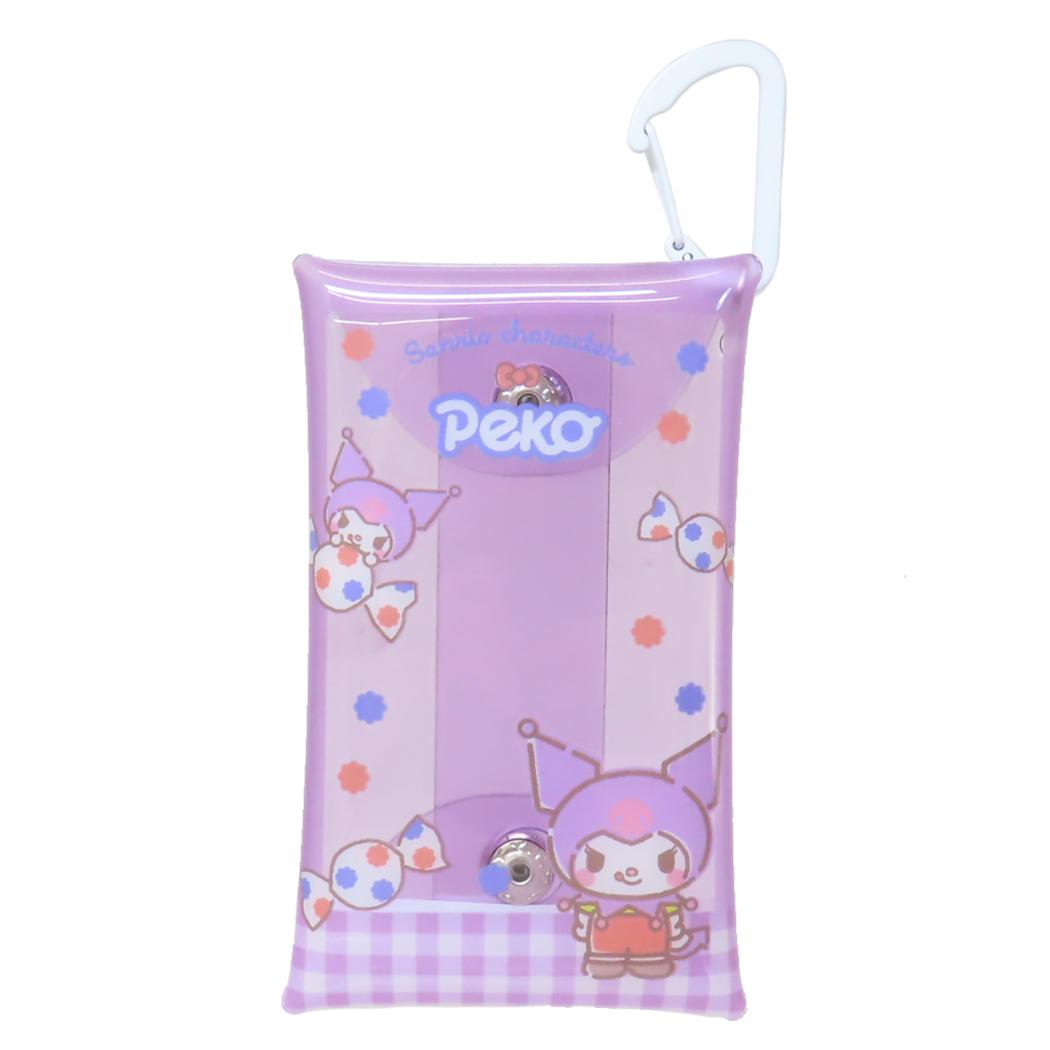 マルチクリアケースSサイズ ミニポーチ PEKOxサンリオキャラクターズ クロミ サンリオ バンダイ 小物入れ メール便可