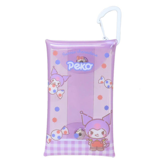 マルチクリアケースSサイズ ミニポーチ PEKOxサンリオキャラクターズ クロミ サンリオ バンダイ 小物入れ メール便可
