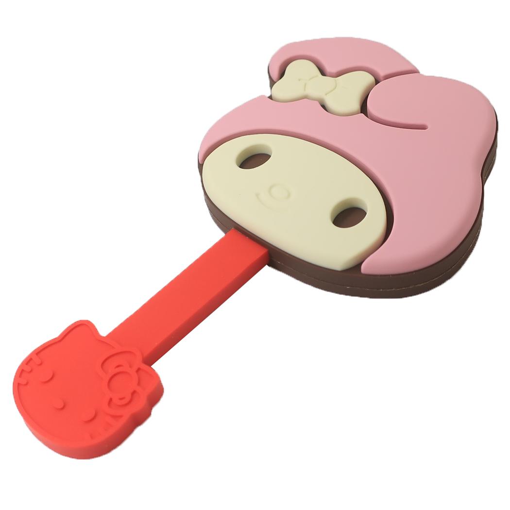 チョコレートハンドミラー vol 2 手鏡 マイメロディ サンリオ バンダイ メイク 化粧直し メール便可