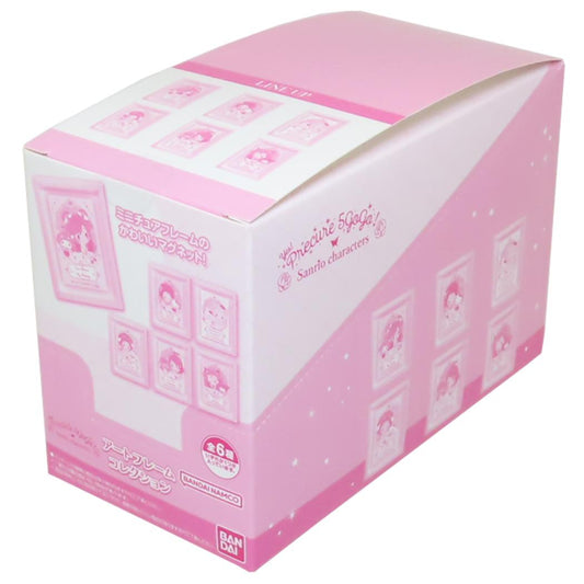 アートフレームコレクション 12個入セット マグネット Yes！ プリキュア5GoGo！xサンリオキャラクターズ バンダイ コレクション雑貨 まとめ買い