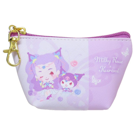 イヤフォンポーチ ミニポーチ Yes！ プリキュア5 GoGo！xサンリオキャラクターズ ミルキィローズxクロミ バンダイ 3チャーム