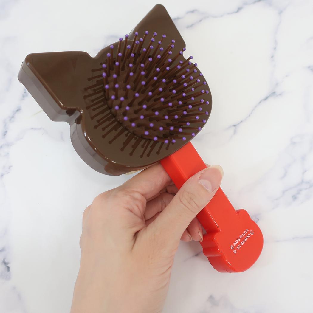 ダイカット ヘアーブラシ ヘアブラシ クロミ サンリオキャラクターズチョコレート サンリオ バンダイ プレゼント かわいい