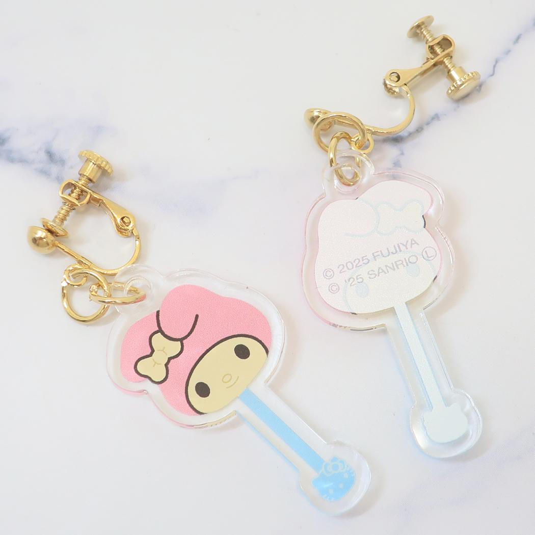Clearイヤリング アクセサリー マイメロディ サンリオキャラクターズチョコレート サンリオ バンダイ プレゼント メール便可