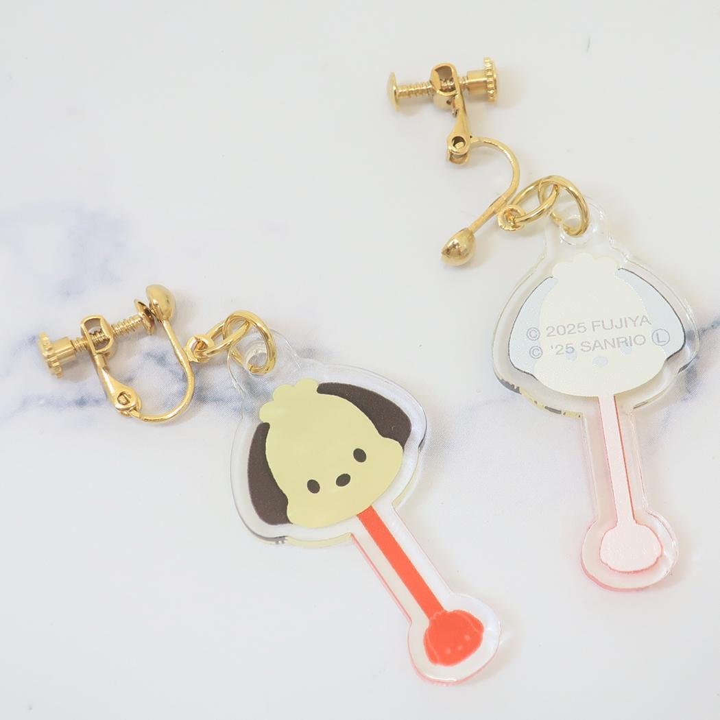 Clearイヤリング アクセサリー ポチャッコ サンリオキャラクターズチョコレート サンリオ バンダイ プレゼント メール便可