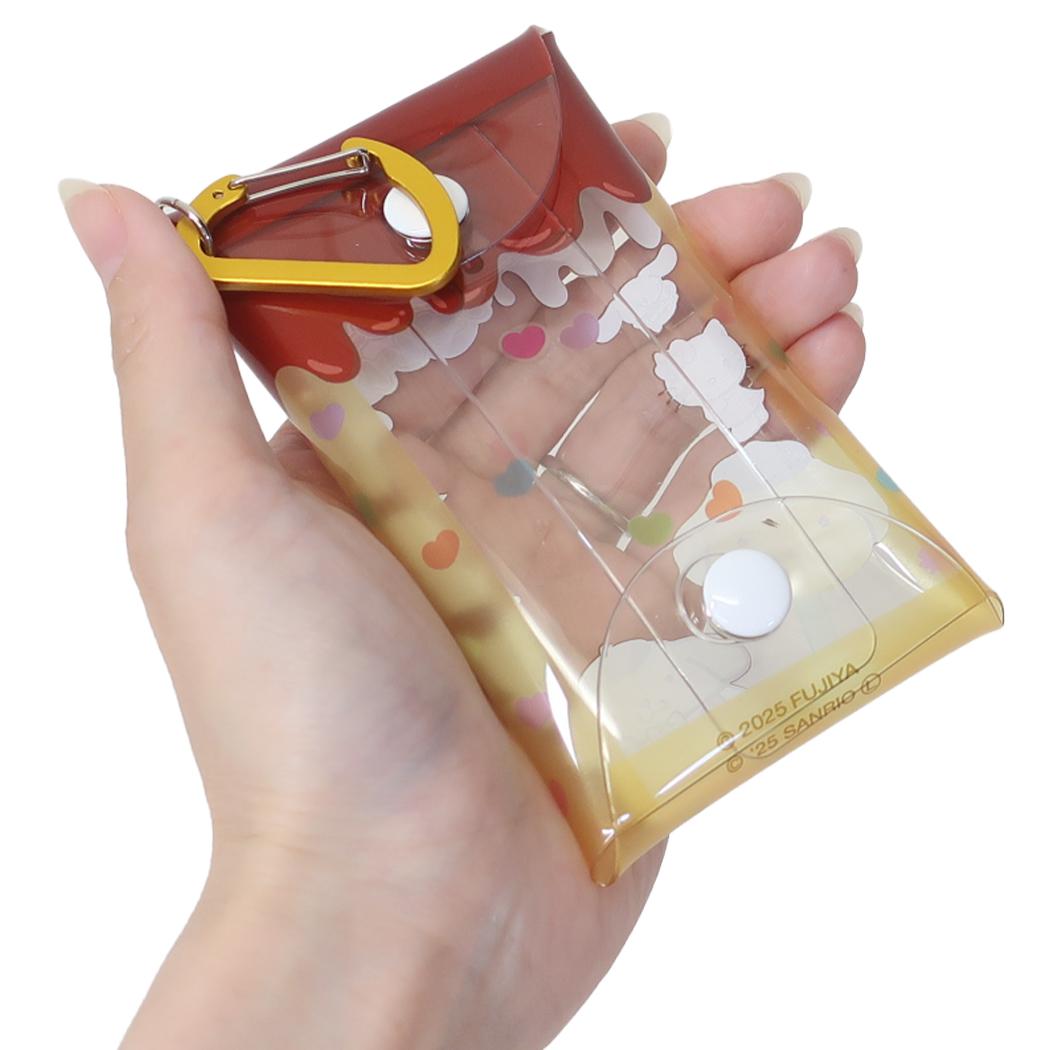 チョコレート ミニポーチ ポムポムプリン マルチクリアケース Sサイズ Vol.2 サンリオ バンダイ 小物入れ メール便可