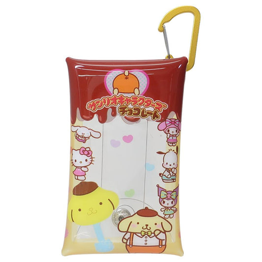 チョコレート ミニポーチ ポムポムプリン マルチクリアケース Sサイズ Vol.2 サンリオ バンダイ 小物入れ メール便可