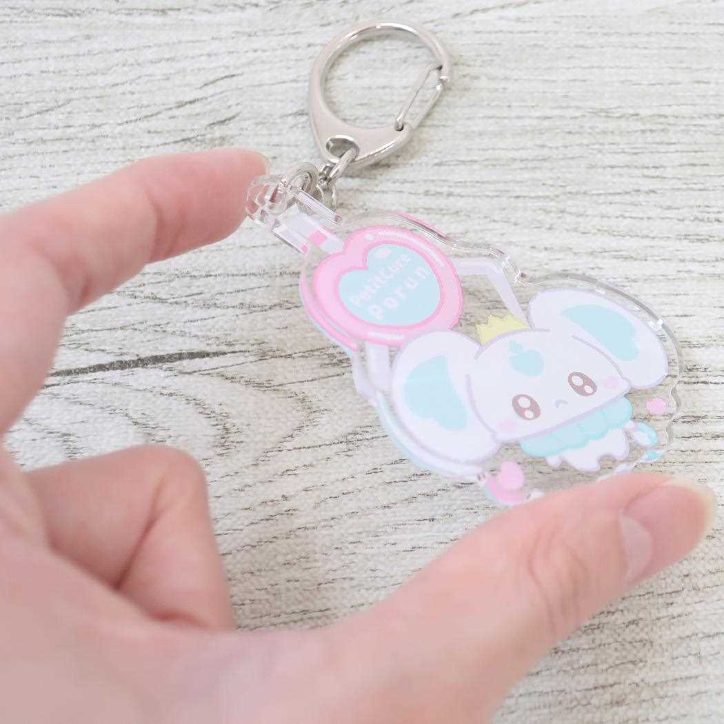 アクリルキーホルダー キーリング ぷちきゅあ ぷちきゅあぽるん プリキュア バンダイ アクキー アニメメール便可