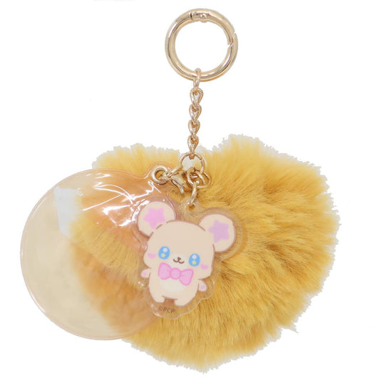 ふぁふぁCANバッジホルダー キーホルダー ぷちきゅあ ぷちきゅあもふるん プリキュア バンダイ 缶バッジホルダー 推し活 アニメメール便可