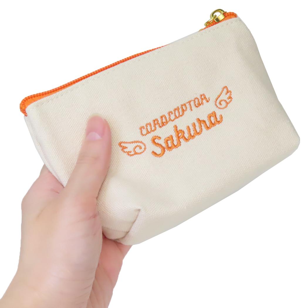 モコモコさがらイヤフォンポーチ ミニポーチ カードキャプターさくら ケロちゃん バンダイ 小物入れ アニメ