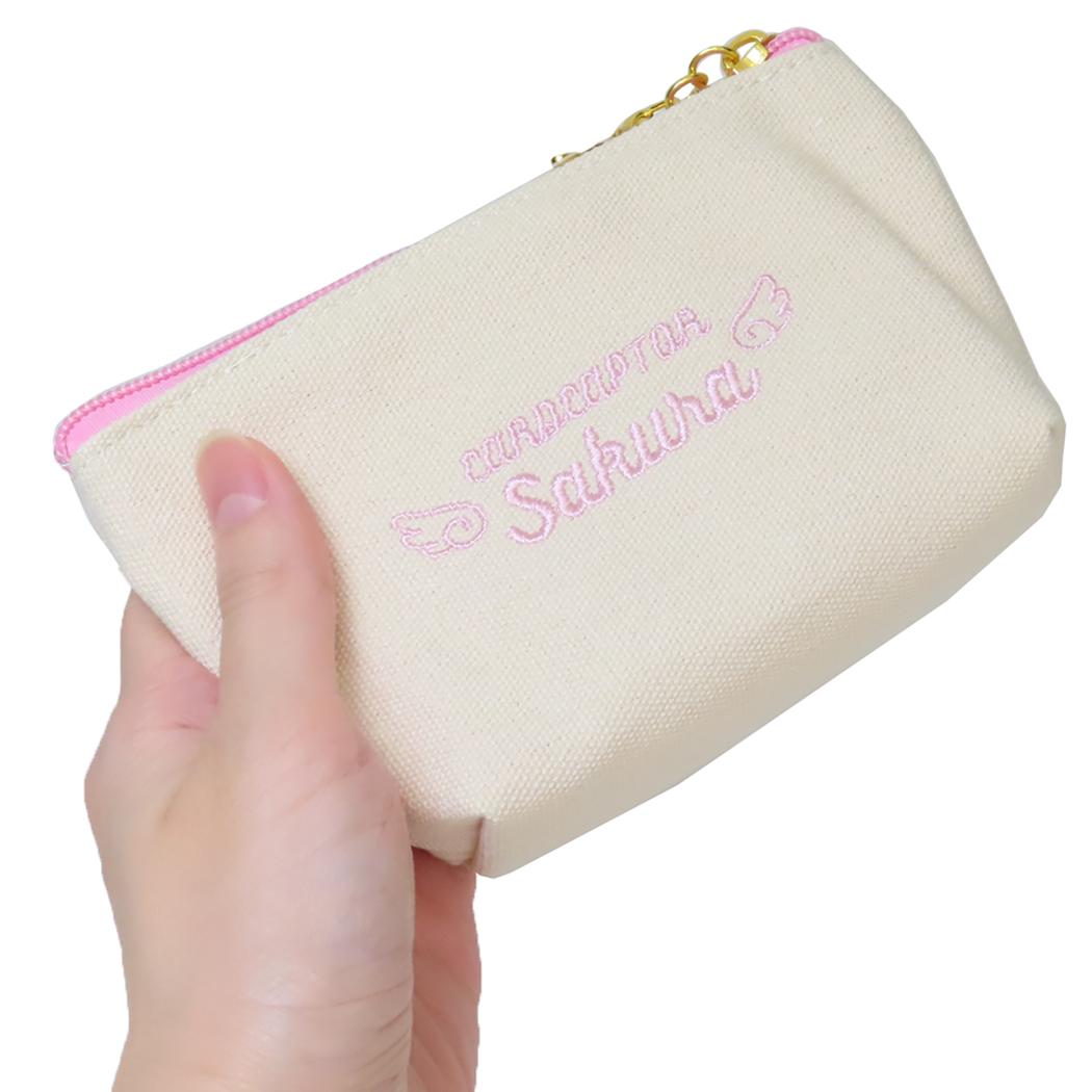 モコモコさがらイヤフォンポーチ ミニポーチ カードキャプターさくら 夢の鍵 バンダイ 小物入れ アニメ
