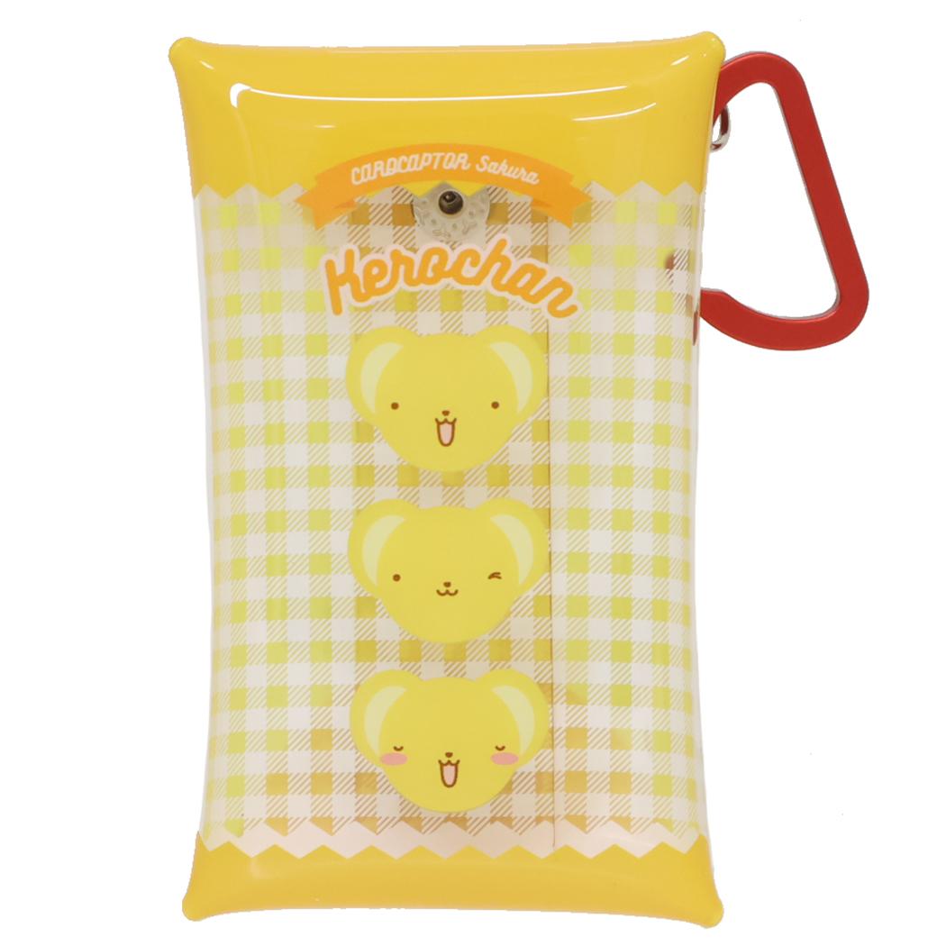 マルチクリアケースSサイズ クリアポーチ カードキャプターさくら ケロちゃん バンダイ 小物入れ アニメメール便可
