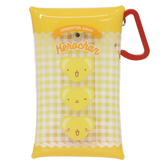 マルチクリアケースSサイズ クリアポーチ カードキャプターさくら ケロちゃん バンダイ 小物入れ アニメメール便可