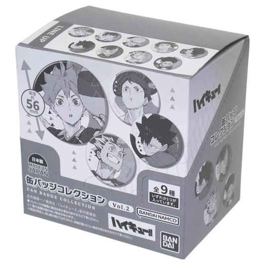 カンバッジコレクション Vol.2 全9種 9個入セット 缶バッジ ハイキュー！！ 少年ジャンプ バンダイ コレクション雑貨 まとめ買い アニメ
