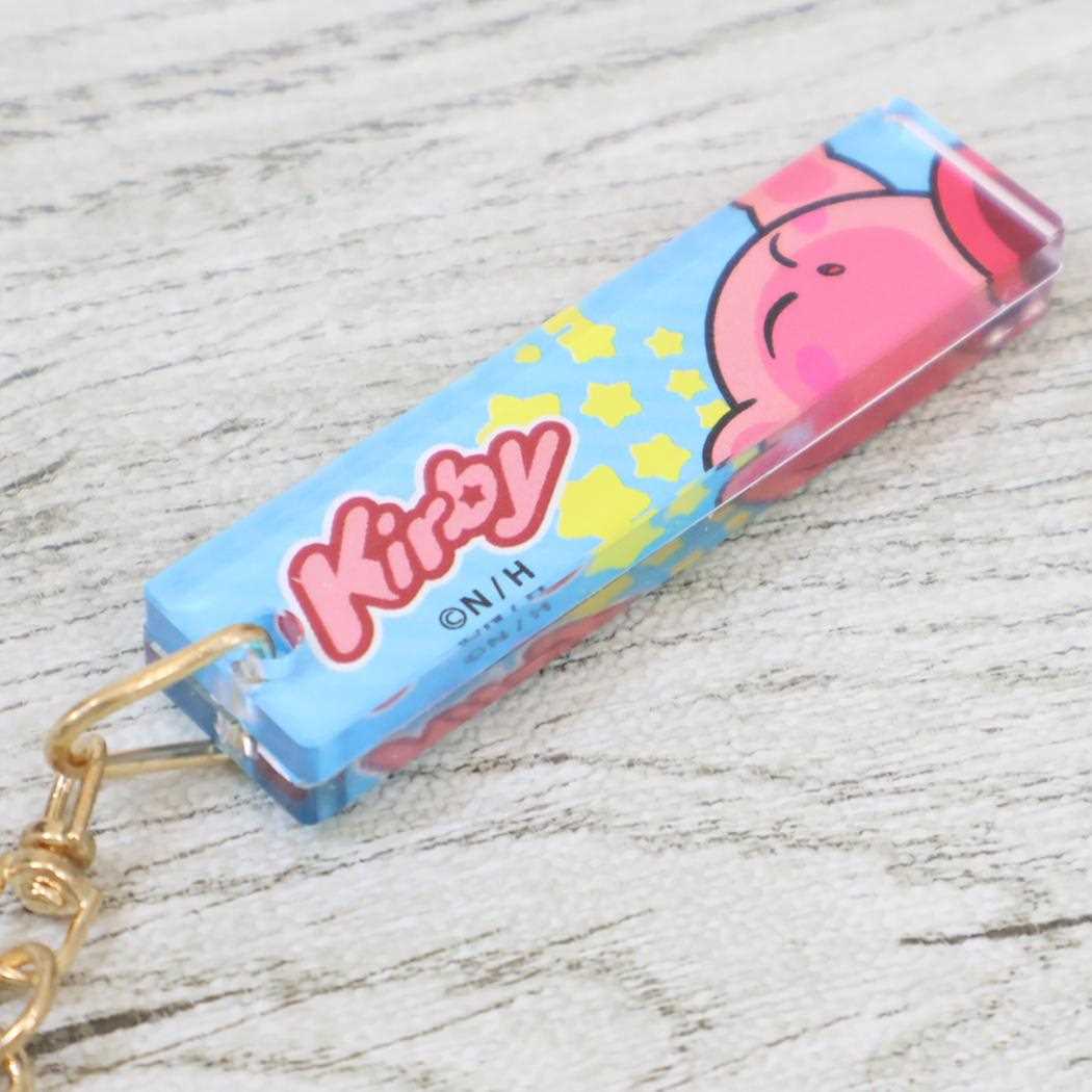 スティックキーホルダー キーリング 星のカービィ べちゃっ バンダイ アクキー ストラップ プレゼント メール便可