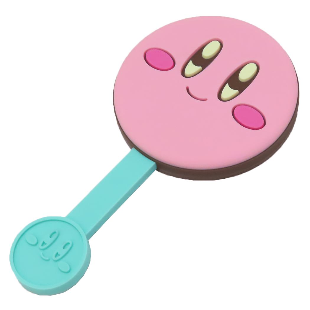 スティックチョコハンドミラー 手鏡 星のカービィ カービィフェイス バンダイ メイク 化粧直し メール便可