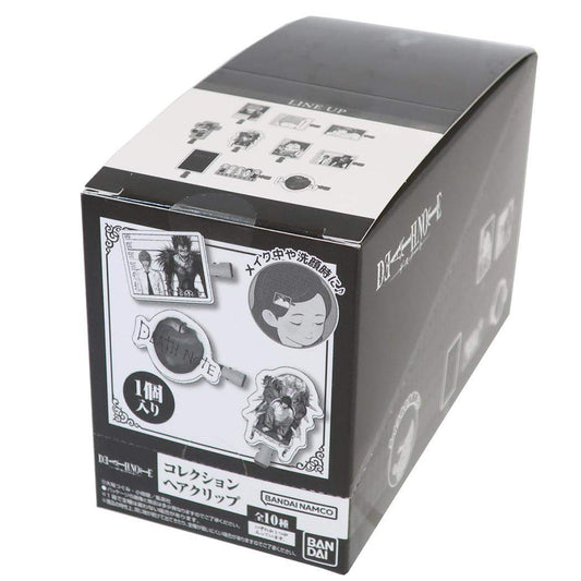 DEATH NOTE ヘアアクセ コレクションヘアクリップ 全10種 10個入セット 少年ジャンプ バンダイ コレクション雑貨 まとめ買い キャラクター グッズ シネマコレクション