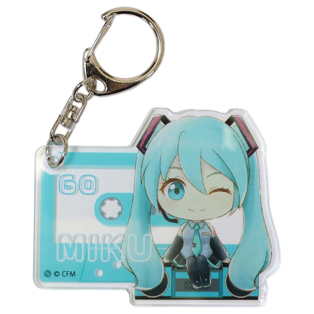 初音ミク キーリング ちょこまり アクリルキーホルダー A バンダイ