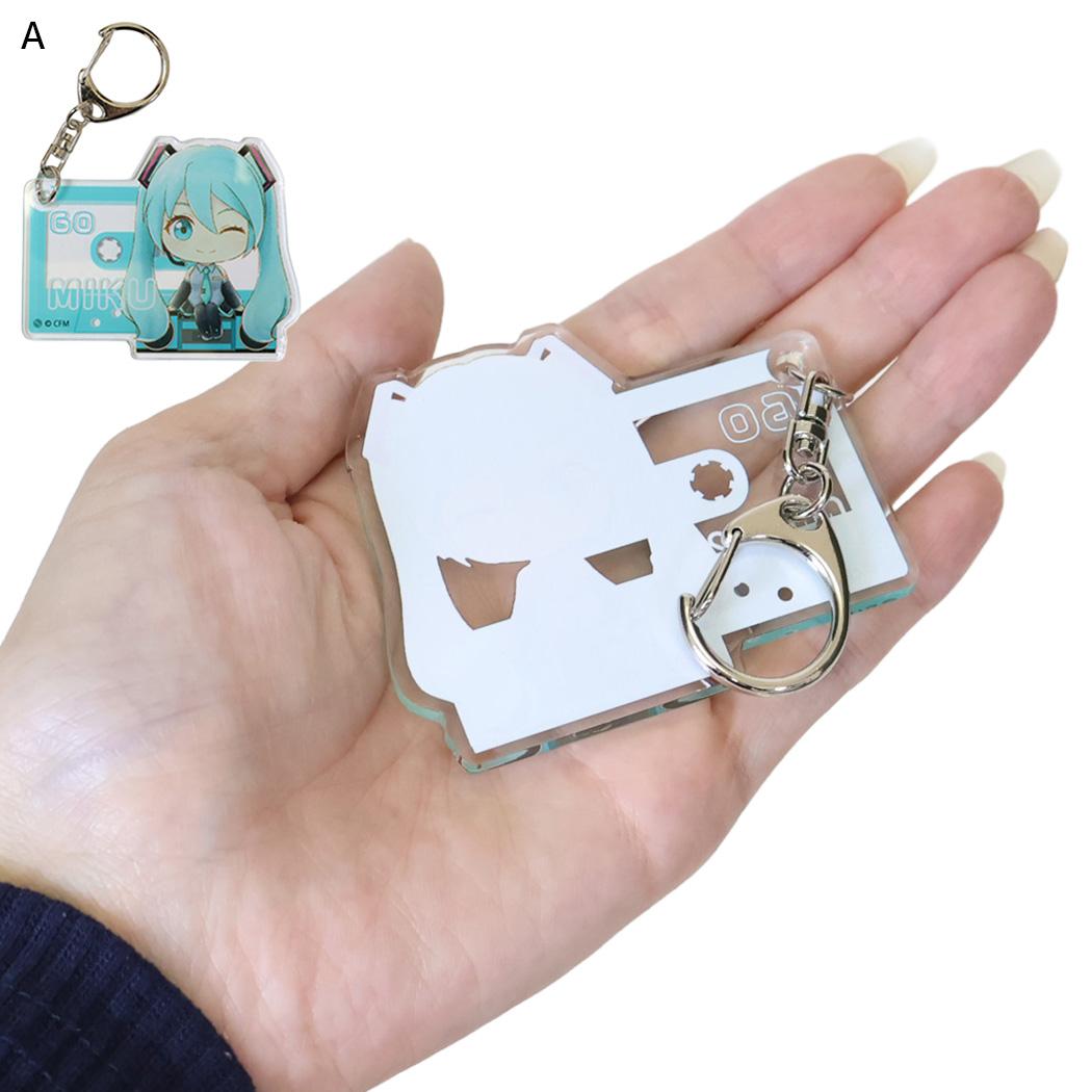初音ミク キーリング ちょこまり アクリルキーホルダー A バンダイ