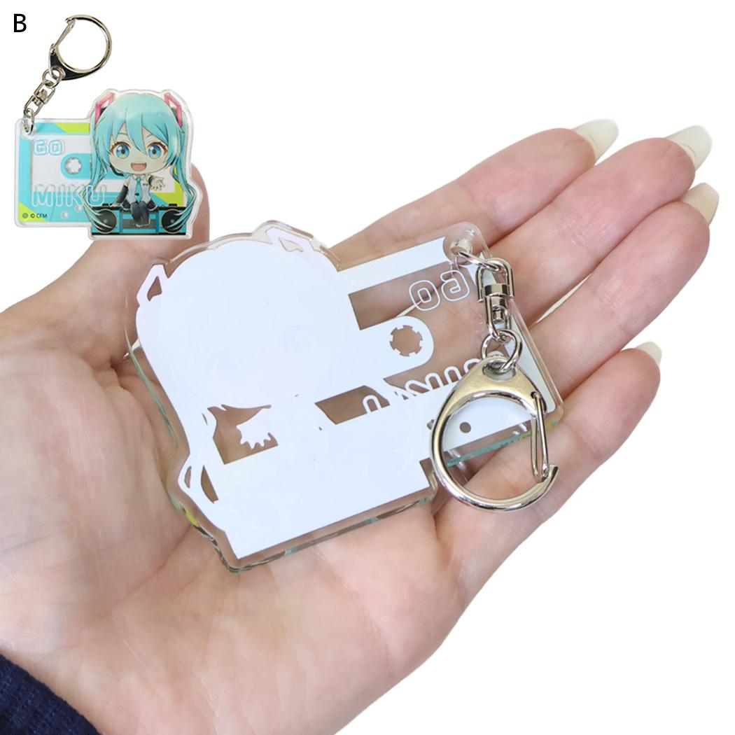 初音ミク キーリング ちょこまり アクリルキーホルダー B バンダイ