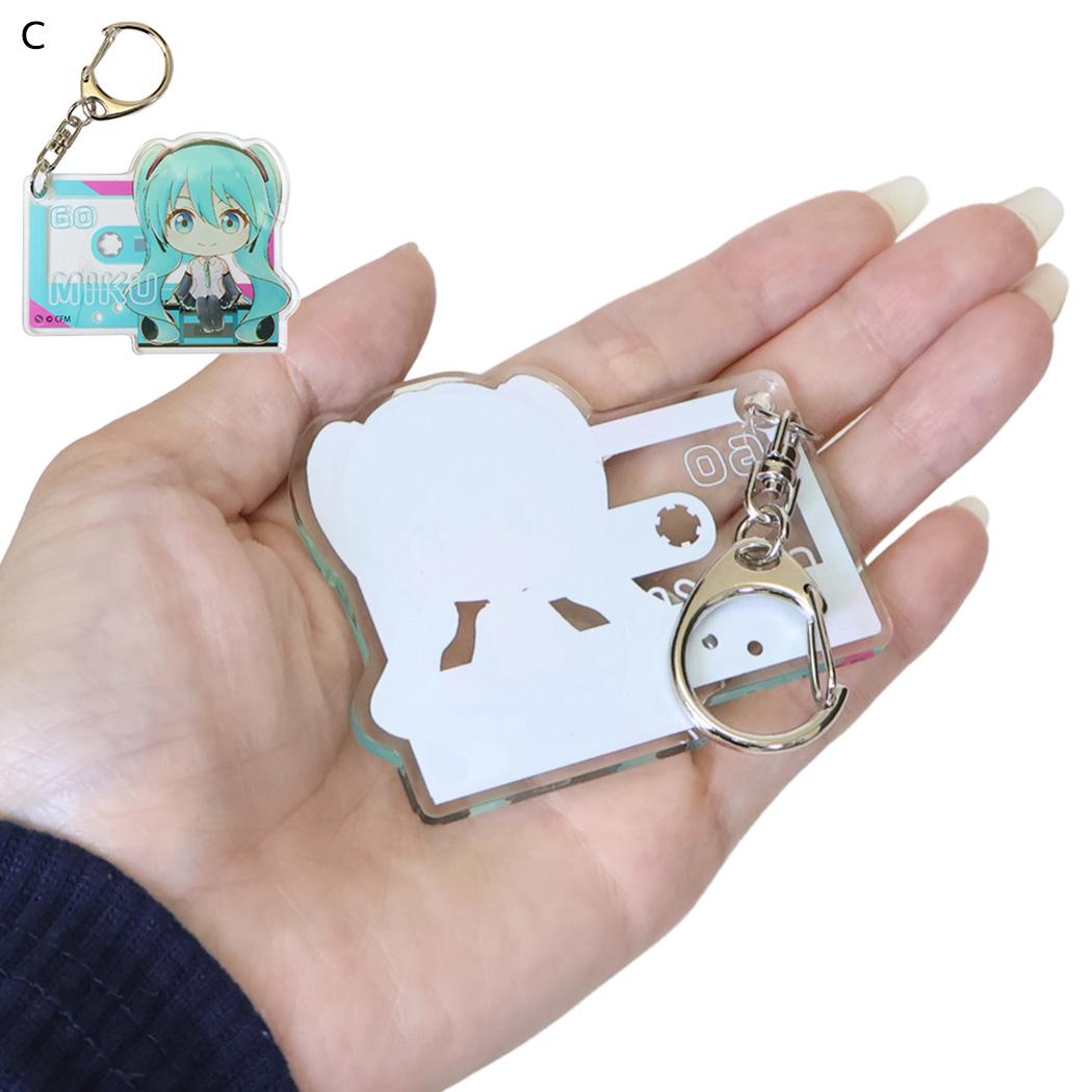 初音ミク キーリング ちょこまり アクリルキーホルダー C バンダイ