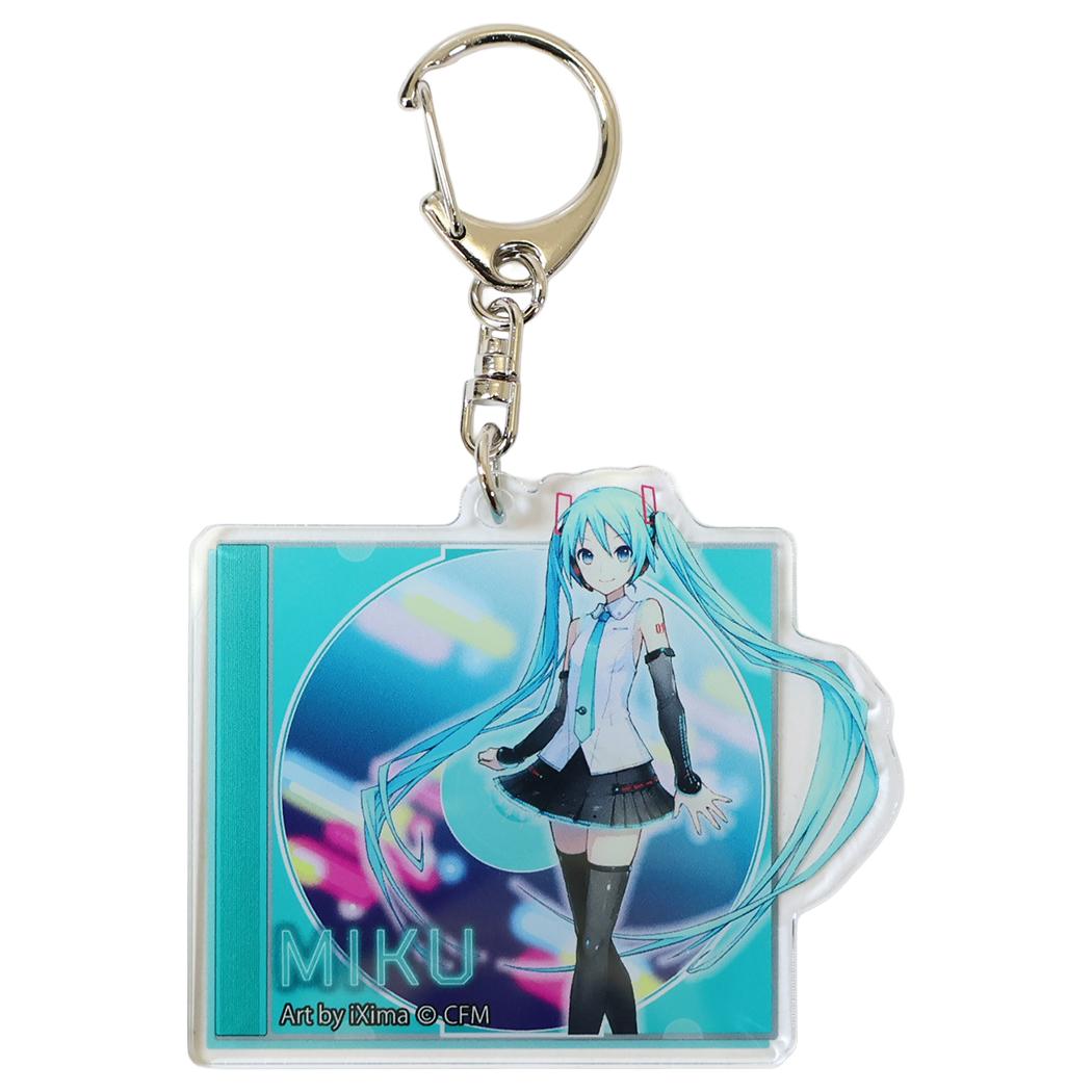 初音ミク キーリング アクリルキーホルダー A バンダイ