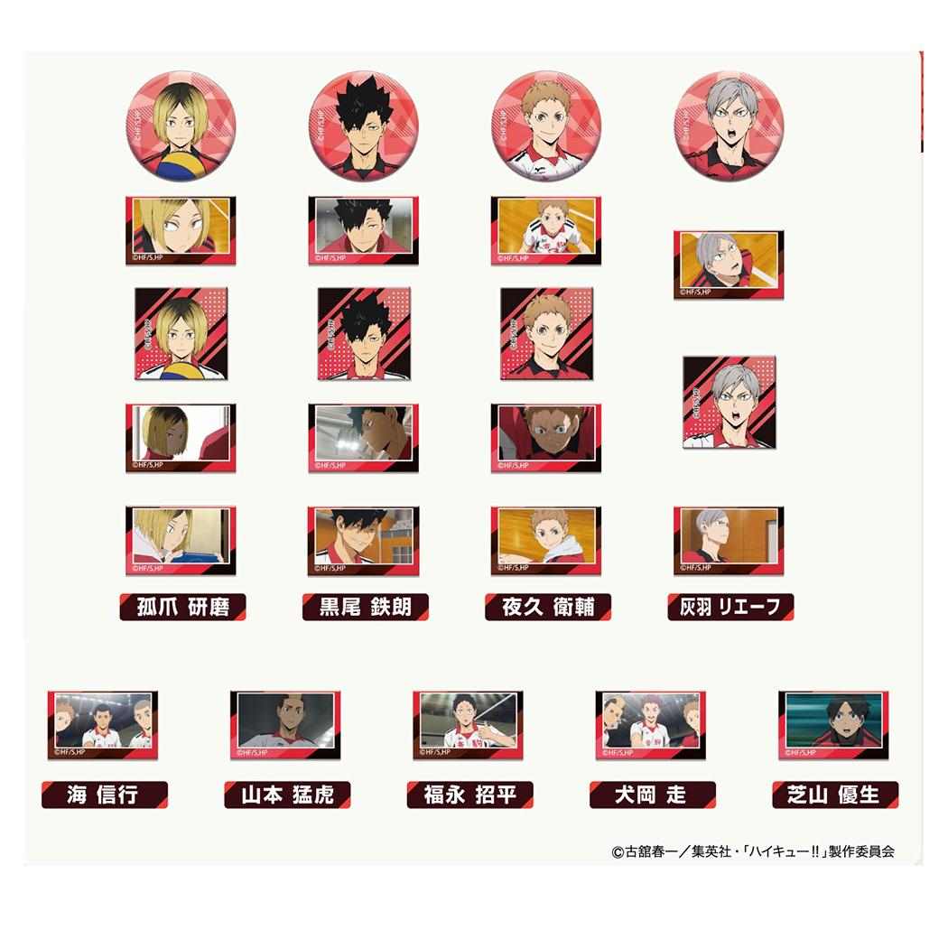 あれこれぷちCAN vol2 全24種 48個入セット 缶バッジ ハイキュー 音駒高校 少年ジャンプ ハセ プロ コレクション雑貨 まとめ買い アニメ