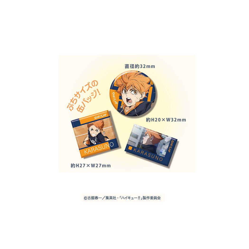 あれこれぷちCANバッジ Vol.4 全24種の内どれか1個 缶バッジ 劇場版ハイキュー！！ ゴミ捨て場の決戦 烏野高校 ハセプロ コレクション雑貨 単品 アニメメール便可