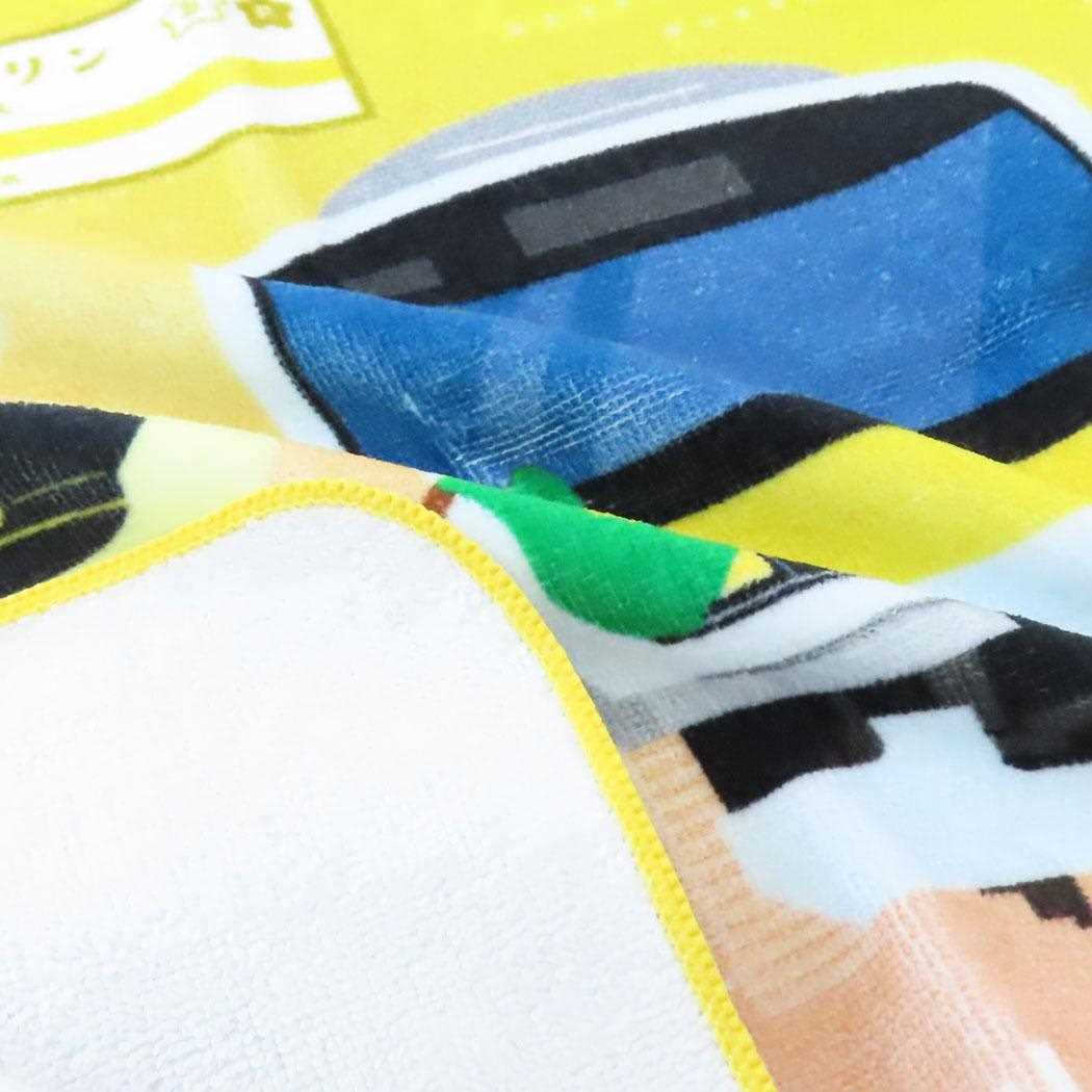 ハンカチタオル ハンドタオル ポムポムプリン キャラフルライナー サンリオ ヒューネット ミニタオル 汗拭きタオル メール便可