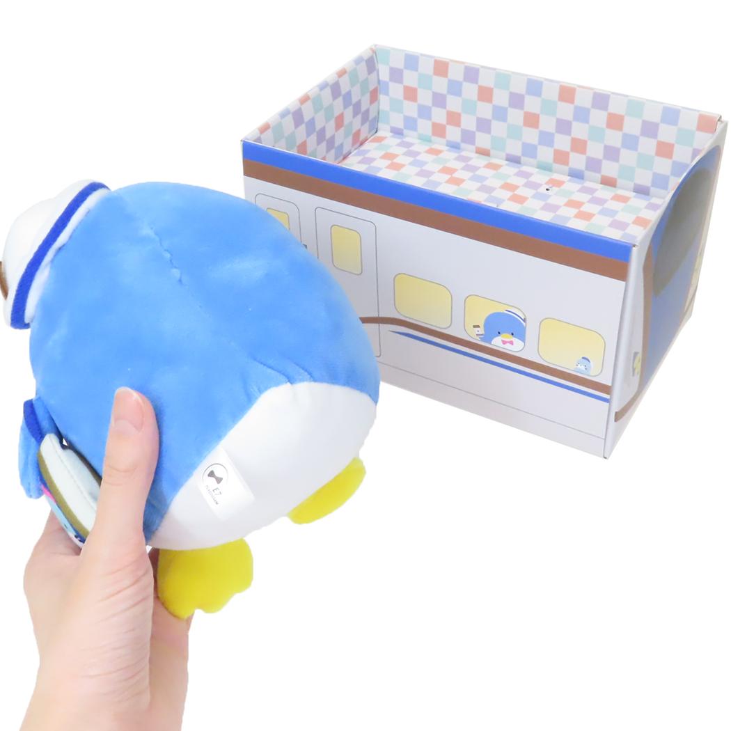 新幹線BOX付ぬいぐるみ プラッシュドール タキシードサム TX キャラフルライナー サンリオ ヒューネット プレゼント