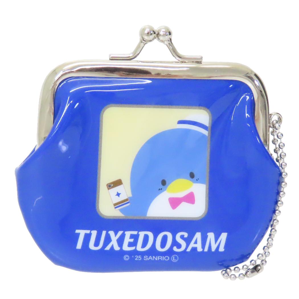 ガマぐちポーチ 小銭入れ タキシードサム TX キャラフルライナー サンリオ ヒューネット コインケース ミニポーチ メール便可