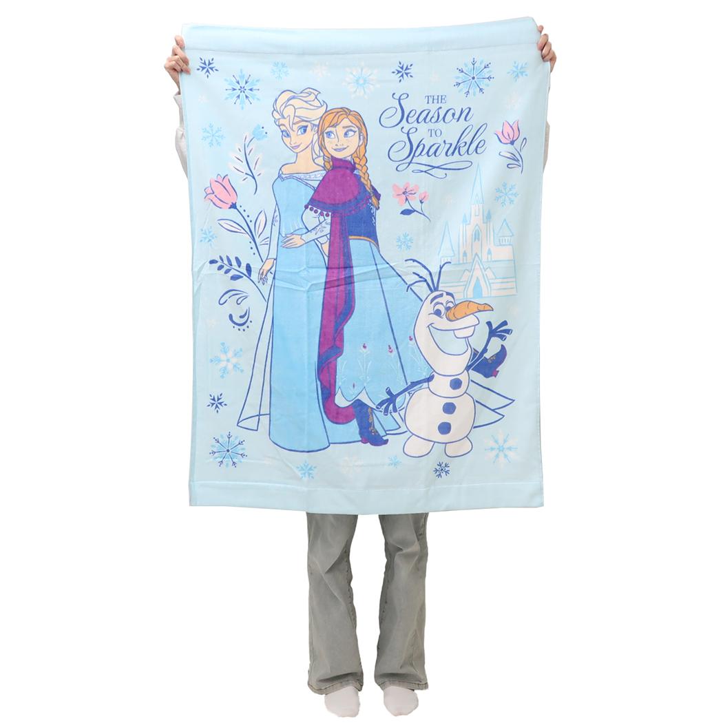 マルチタオル キッズタオルケット アナと雪の女王 アイシー ディズニー 子供用夏用寝具 お昼寝