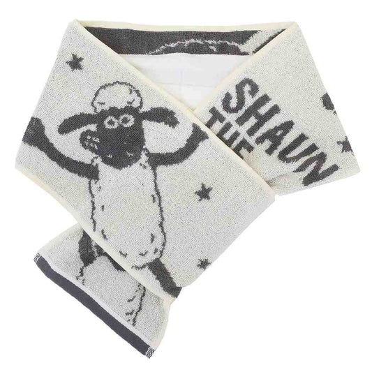 ひんやりマフラータオル ジャガード クールタオル ひつじのショーン クールショーン 林タオル 熱中症対策 アウトドア雑貨 メール便可