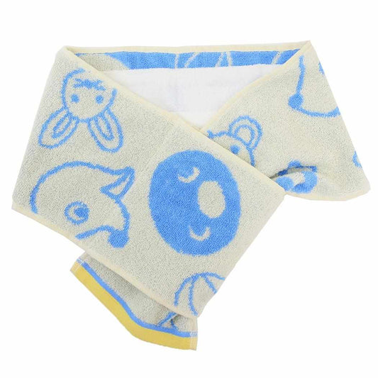 ひんやりマフラータオル ジャガード クールタオル ピングー ブルーフレンズ Pingu 林タオル 熱中症対策 アウトドア雑貨 メール便可