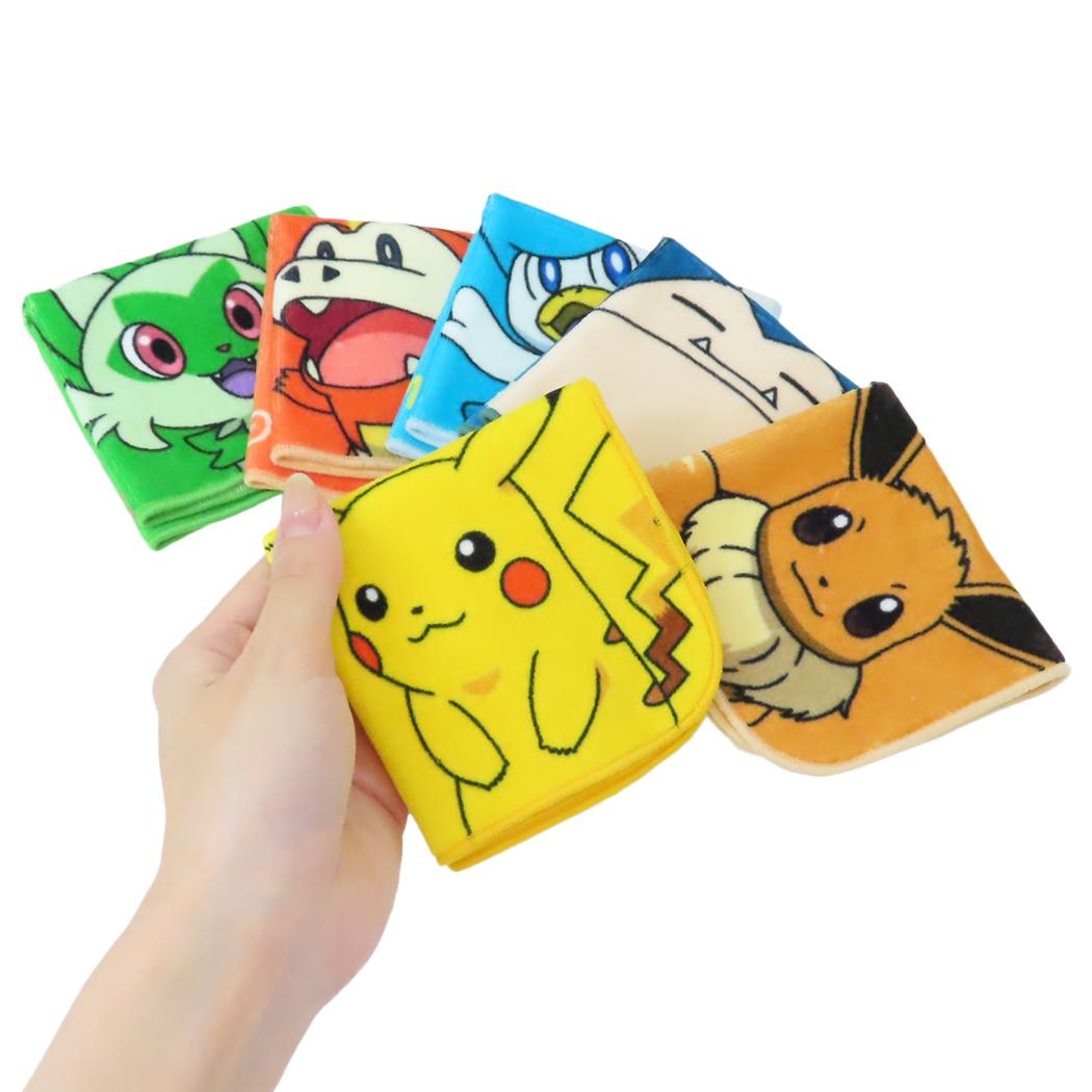 インクジェットプリントプチタオル ミニタオル ポケットモンスター ホゲータ ポケモン 林タオル 汗拭きタオル かわいい メール便可