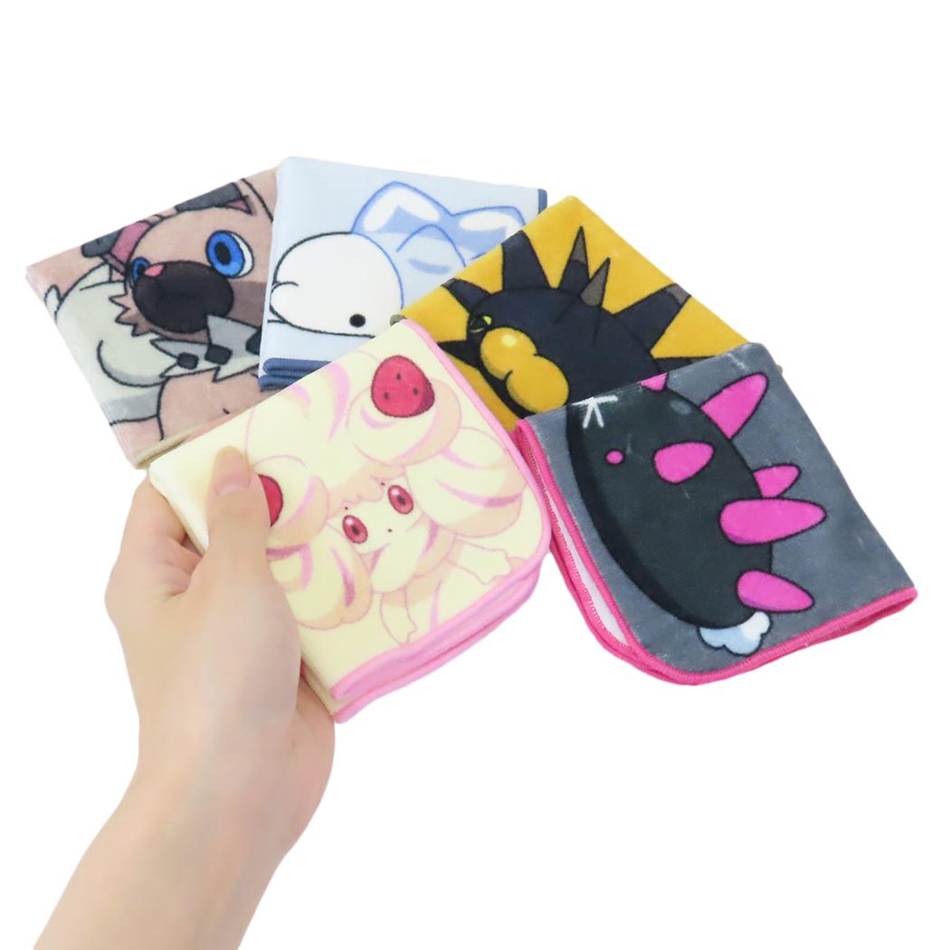 インクジェットプリントプチタオル ミニタオル ポケットモンスター ユキハミ ポケモン 林タオル 汗拭きタオル かわいい メール便可