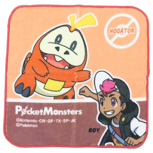 インクジェットプリントプチタオル ミニタオル ポケットモンスター ロイ ホゲータ ポケモン 林タオル 汗拭きタオル メール便可