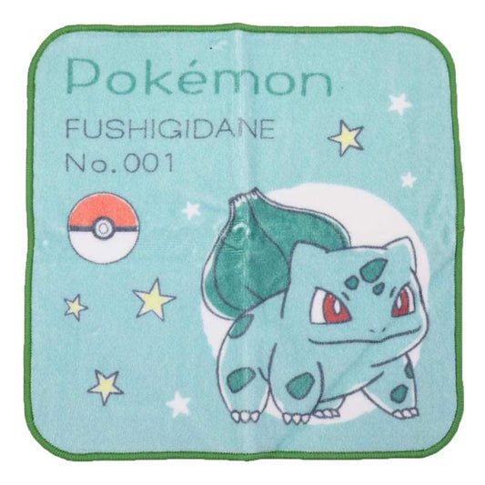 インクジェットプリントプチタオル ミニタオル ポケットモンスター スケッチ フシギダネ ポケモン 林タオル 汗拭きタオル メール便可